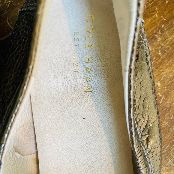 Cole Haan Bronze Metallic Ballet Flats 9.5​​​​​​​​​​​​​​ - Picture 2 of 8